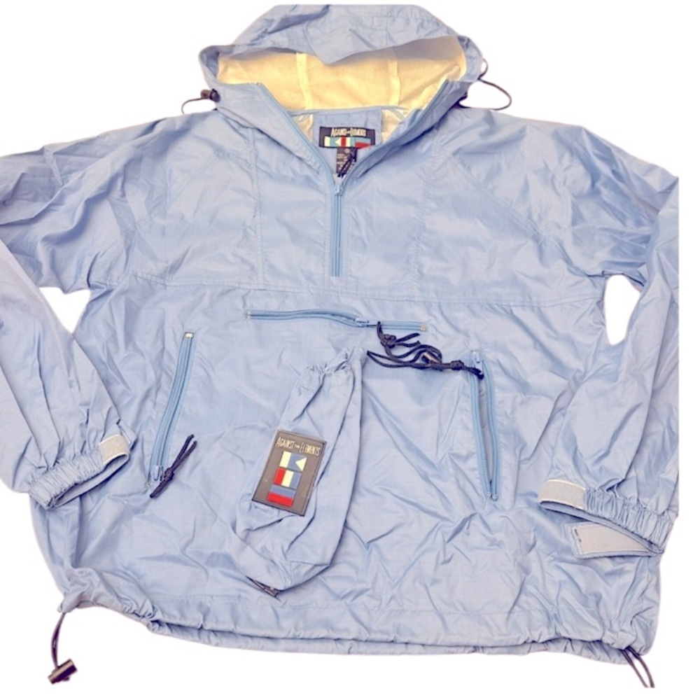 AGAINST THE ELEMENTS rain jacket/pullover